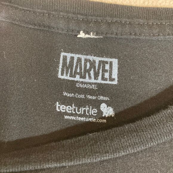 Marvel Teeturtle-I Am Groot Front Print T-Shirt Sz Large Black Disney Vacation - Picture 4 of 7